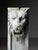 Lion's Head Fragment, 1900s, Zinc For Sale - Image 16 of 18