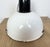 Soviet Industrial White Enamel Pendant Lamp, 1960s For Sale - Image 13 of 17