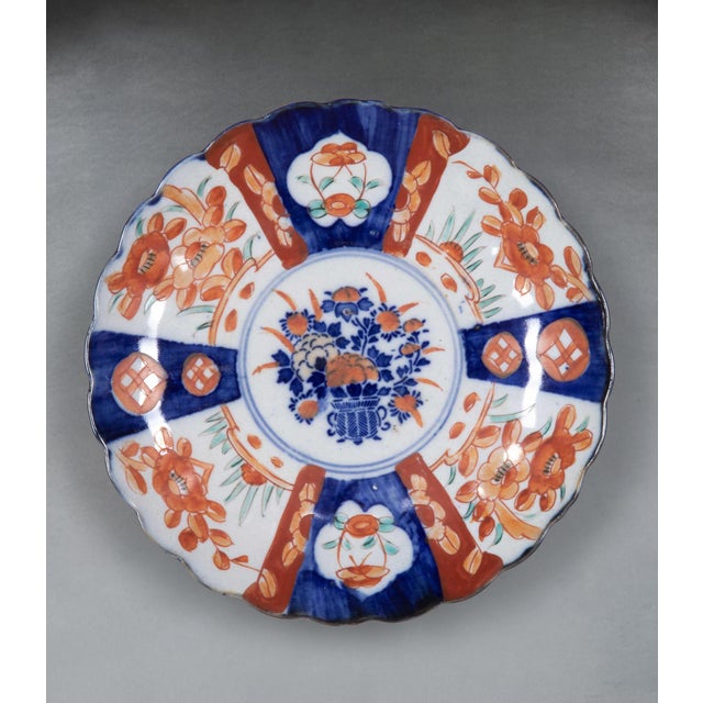 Late 19th Century Antique Imari Plates, 1880, Set of 6 For Sale - Image 5 of 5