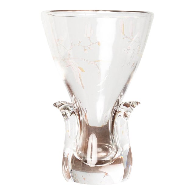 Mid 20th Century Steuben Flower Vase For Sale