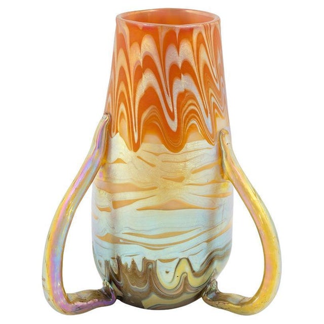 PG 358Glass Vase from Robert Holubetz for Johann Loetz Witwe, 1901 For Sale - Image 9 of 9