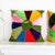 1920s Velvet Crazy Quilt Multi Colored Patchwork Accent Pillows | Pair of Two For Sale - Image 5 of 12