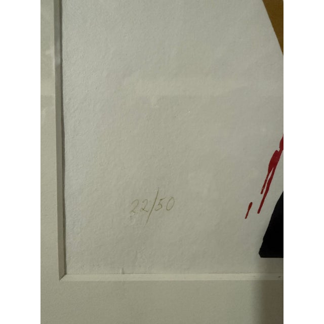 Paul Jenkins Abstract Lithograph,Signed & Numbered, 1960s, Custom Framed With Uv Glass For Sale - Image 10 of 12