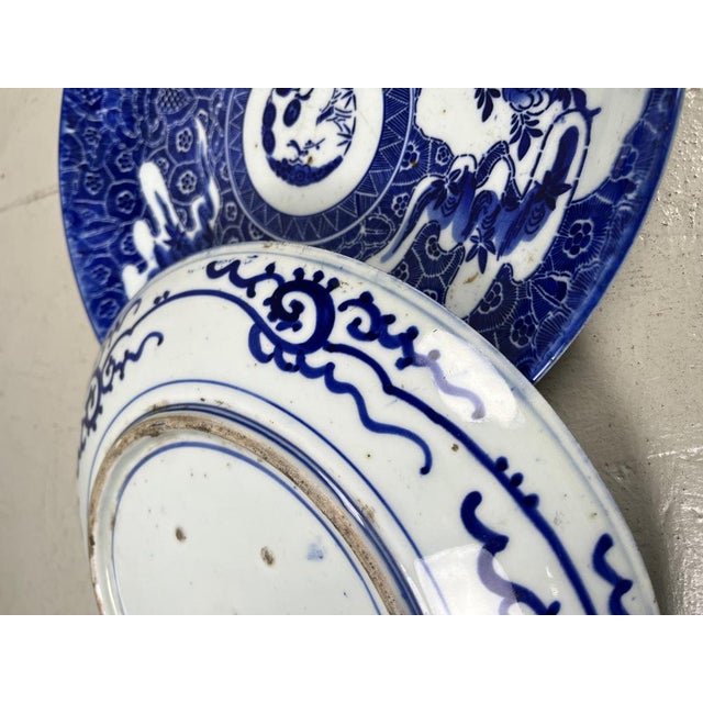 Japanese Arita Plates, Set of 2 For Sale - Image 15 of 17