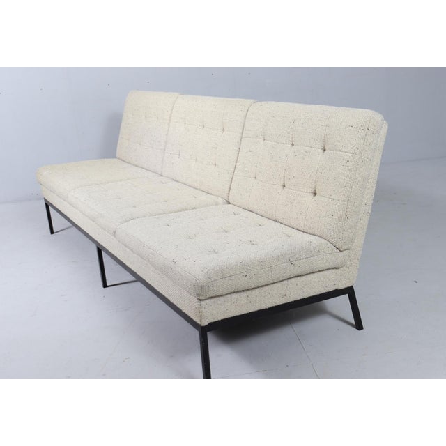 Three-Seater Sofa by Florence Knoll Bassett for Knoll International, 1950s For Sale - Image 6 of 18