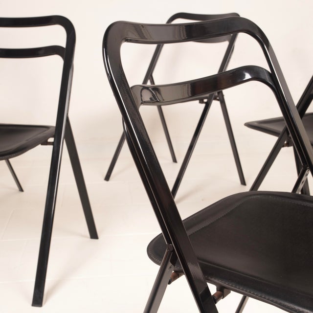 Clio Chairs by Giorgio Cattelan for Cidue, 1970s, Set of 6 For Sale - Image 4 of 18