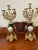 French Louis XVI style. Gold gilt Sevre's Style Cobalt Blue Candelabra Pair 19th Century. Excellent condition. Signed by...