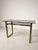 Mid-Century Italian Brass Desk and Chair, 1970s, Set of 2 For Sale - Image 11 of 14