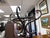 American Antique Rattan Coat Hanger Stand, Dark Finish, 75" Tall For Sale - Image 3 of 6