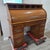 Late 20th Century Vintage Riverside Furniture Oak Roll Top Desk With Locking Drawer & Brass Hardware For Sale - Image 5 of 10