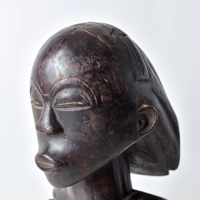 Early 20th Century Tabwa Standing Female Figure For Sale In Denver - Image 6 of 17