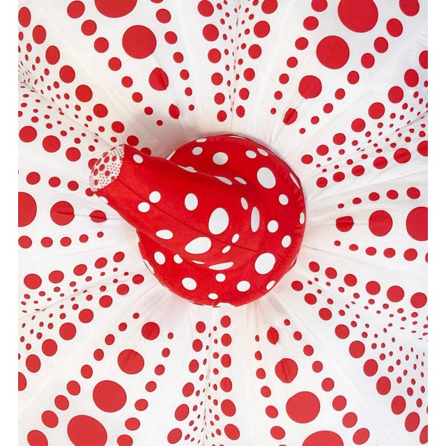 Yayoi Kusama Red & White Pumpkin (plush): large Kusama plush pumpkin featuring the famed Kusama polka dot patterns. Sure...