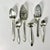 Mid-Century Modern Mid 20th Century Boho Chic Hollywood Regency Silverplate Serving Utensils - Set of 6. For Sale - Image 3 of 11
