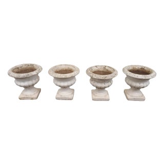 Set of 4 Medici Concrete Planters , 1980s, Set of 4 For Sale