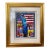 Peter Max “Patriotic Series: Full Liberty” Hand-Painted Mixed Media Print For Sale