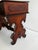 Antique Victorian Renaissance Revival Lift Top Walnut Sewing Table For Sale - Image 4 of 8