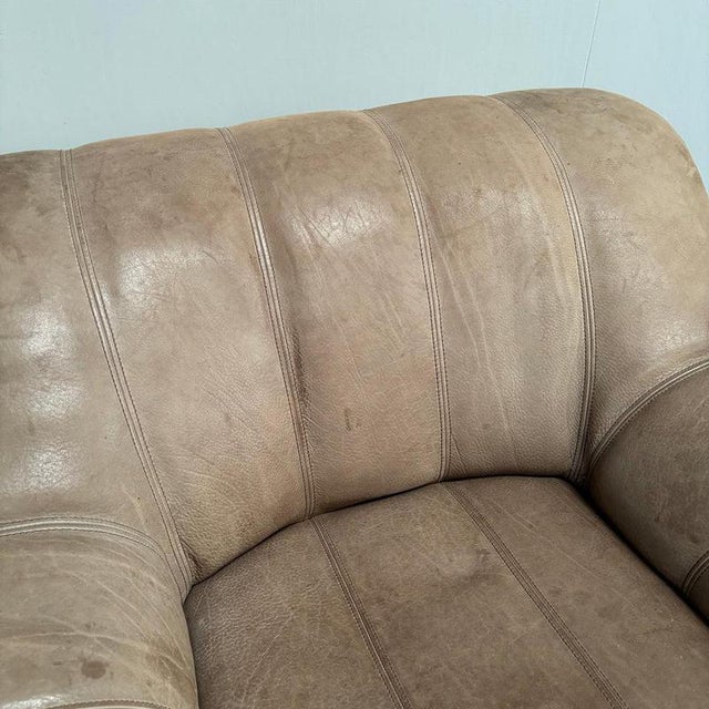 Brown Vintage Swiss DS44 Lounge Chair from de Sede, 1970s For Sale - Image 8 of 14