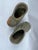 Terracotta Shell Planters a Pair For Sale - Image 10 of 11