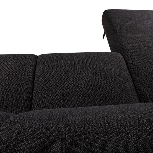 Gray Run Corner Sofa in Anthracite Fabric from Willi Schillig For Sale - Image 8 of 18
