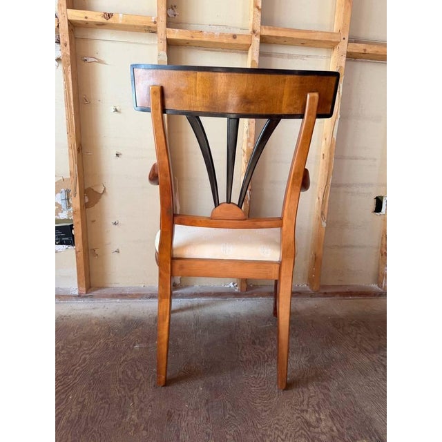 Late 20th Century Set of 4 Century Neoclassical Style Dining Room Chairs For Sale - Image 15 of 17