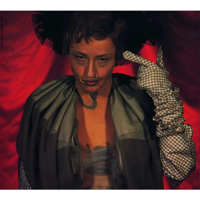 Cindy Sherman Comme des Garcons circa 1993: Rare promotional card designed and illustrated by Sherman on occasion of Comme...