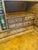 2000 - 2009 Maitland-Smith Leather Clad British Campaign Desk With Steel Sword Base, Vintage For Sale - Image 5 of 12
