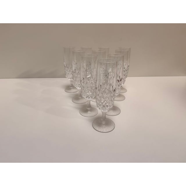 Cordoba Series Champagne Coupes from Peill & Putzler, 1970s, Set of 10 For Sale - Image 13 of 14