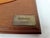 Wood Handcrafted Half-Model of the Le Dourduff-en-Mer Decorative Boat Half Hull Plaque, 1990s For Sale - Image 7 of 10