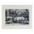 Vintage 1939 Print in 11x14 Mat: Harry Wickey,"Hogs Near A Corncrib" Frame Ready For Sale
