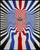 Multicolor Spray Can Screen Print on Canvas For Sale