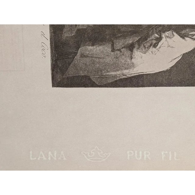 Francisco de Goya, Los Caprichos, Plate 3, Etching For Sale - Image 4 of 6