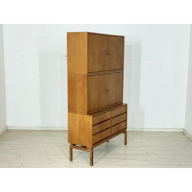 Vintage MTP Storage Cabinet in Oak by Marianne Richter for Ikea For Sale - Image 10 of 14