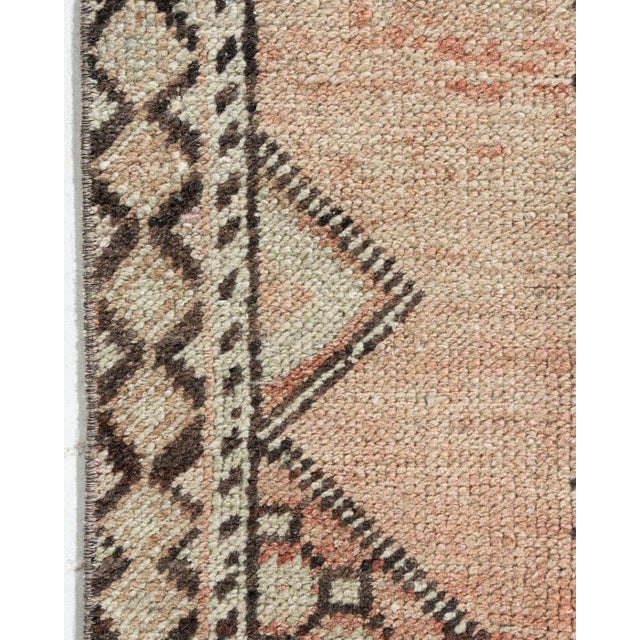 Vintage Circa 1940 Turkish Oushak Area Rug 3ft 7in X 5ft 8in For Sale - Image 4 of 10