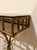 Gilt Iron Faux Bamboo Wall Shelf / Console For Sale - Image 12 of 12