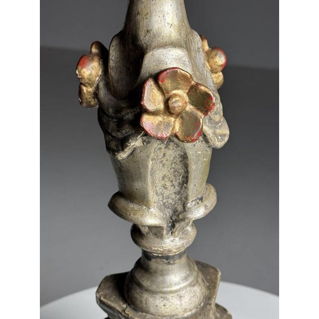 Italian Candlestick, 18th Century For Sale - Image 3 of 18