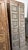 Antique Hand-Carved Floral Wood Door Panels | Pair of Vintage Barn Doors 80x29 For Sale - Image 4 of 8