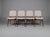 Brown Vintage Dutch Dining Chairs in Teak by Louis Van Teeffelen for Wébé, 1960s, Set of 4 For Sale - Image 8 of 8
