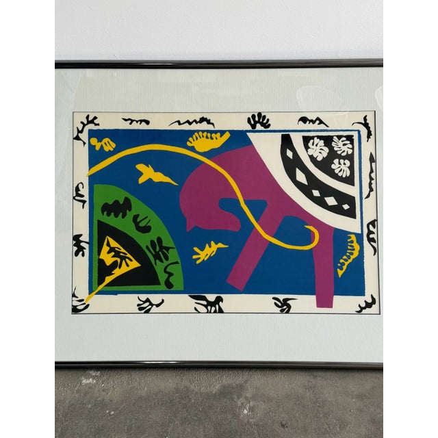 Blue Henri Matisse the Horse the Rider the Clown - Vintage Print For Sale - Image 8 of 11