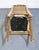 Drexel Furniture Bishopsgate Collection Solid Walnut English Tudor Style Cane Back Dining Arm Chair For Sale - Image 9 of 9