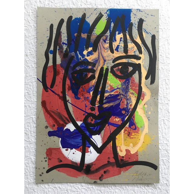 Peter Keil Abstract Painting, Berlin For Sale - Image 6 of 6