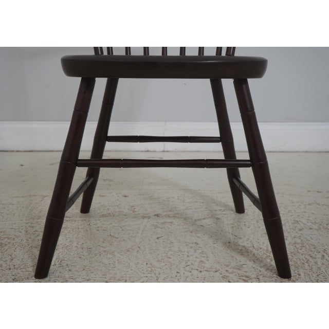 Brown Pair Birdcage Back Windsor Side Chairs For Sale - Image 8 of 18