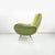 Set of Italian Lady Style Armchairs in Green Velvet and Black Metal, 1950s For Sale - Image 4 of 14