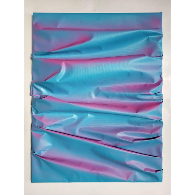 Early 21st Century Louis Michel Kruger, Work and Relief Tokyo, 2025, Canvas For Sale - Image 5 of 5