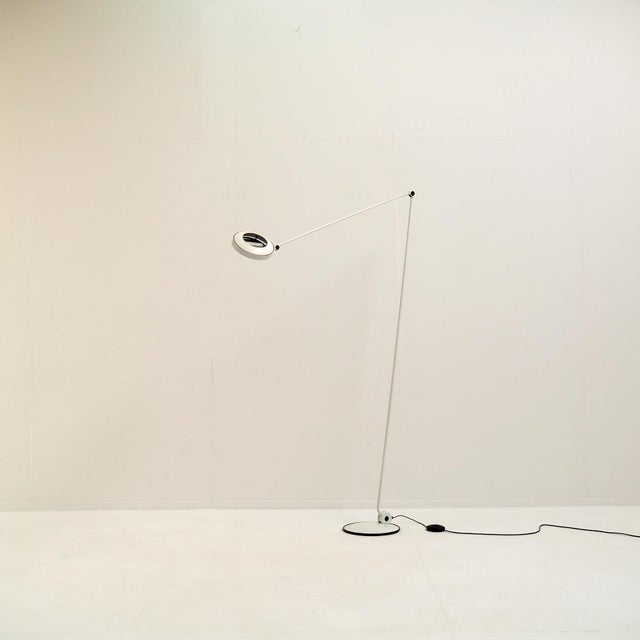 A lovely elle 55 floor lamp, designed by tommaso cimini for lumina in italy in 1984. the design is simple and functional,...