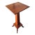 Vintage Mahogany Inlaid Plant Stand Edwardian Style For Sale