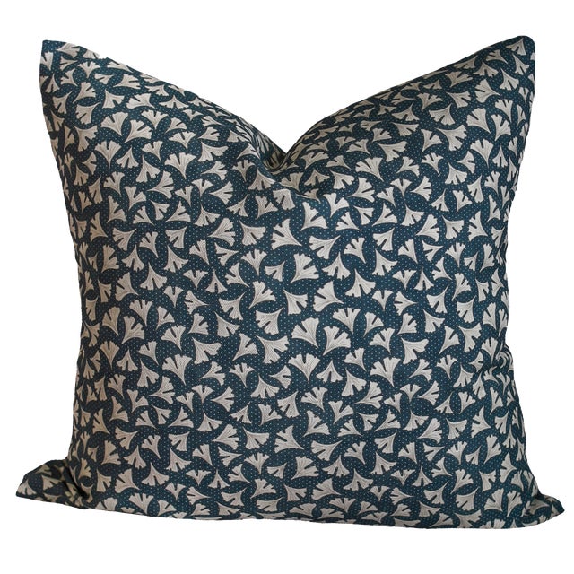 Lauren Servati Textiles, Vera // Celestial 22"x22" pillow pair (two pillows!) Double-sided throw pillow with a knife edge...