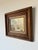 1960s Vintage Coastal Harbor & Lighthouse Oil Painting on Plywood – Framed For Sale - Image 4 of 13