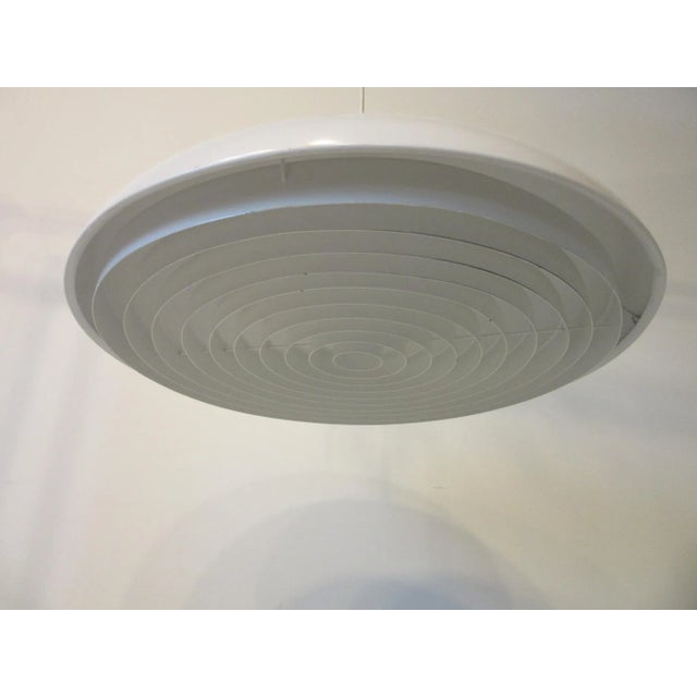 Mid 20th Century Lightolier Mid-Century Modern Domed Pendant Chandelier For Sale - Image 5 of 12