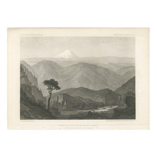 Mt Shasta & Sacramento River View, 1861, Paper For Sale