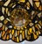 Folk Art Antique Folk Art Stained Glass Pendant Fixture For Sale - Image 3 of 10